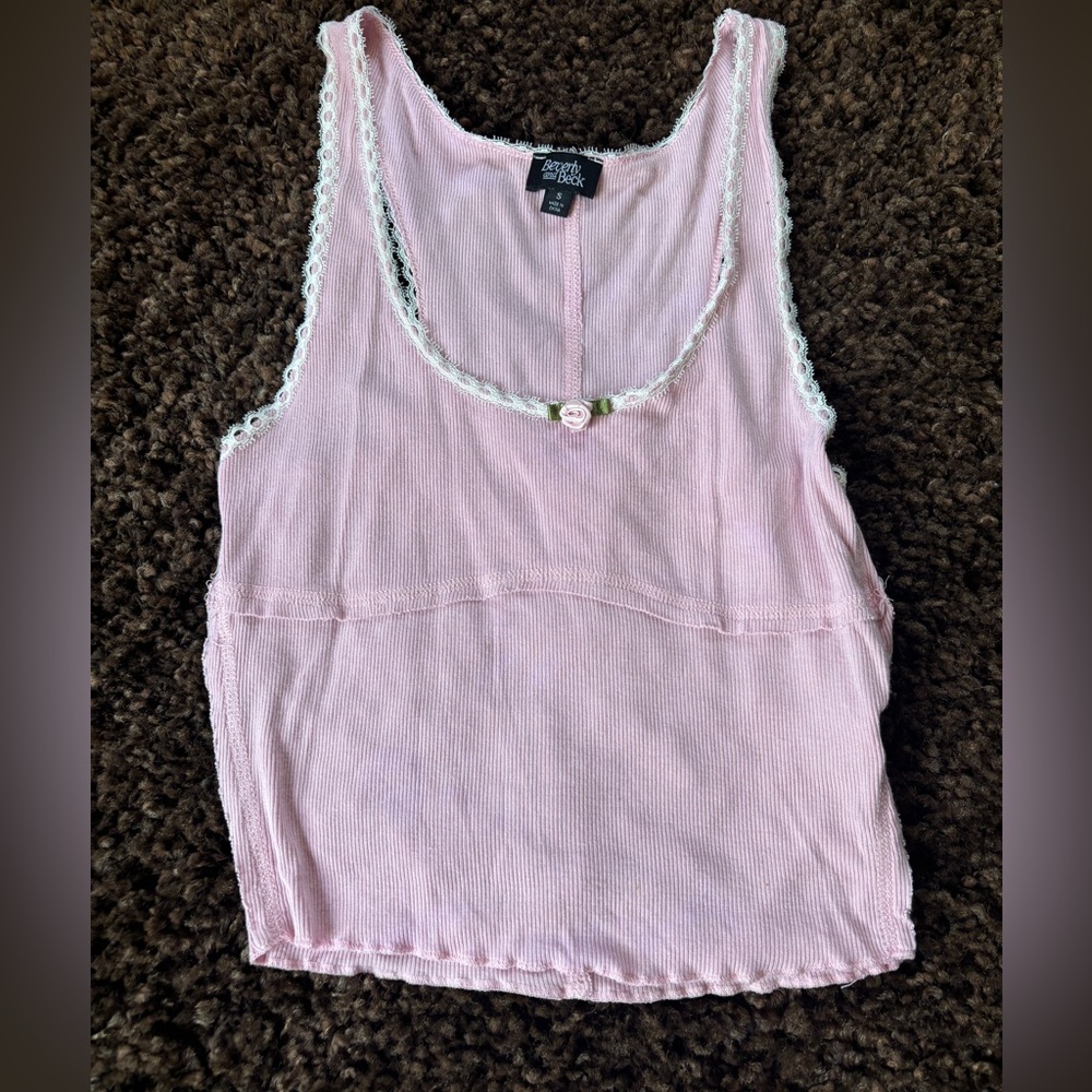 Dusty Rose Pink Tank Top